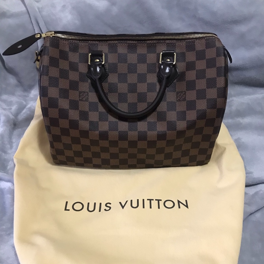 Louis Vuitton Damier Ebene Speedy 30 never used